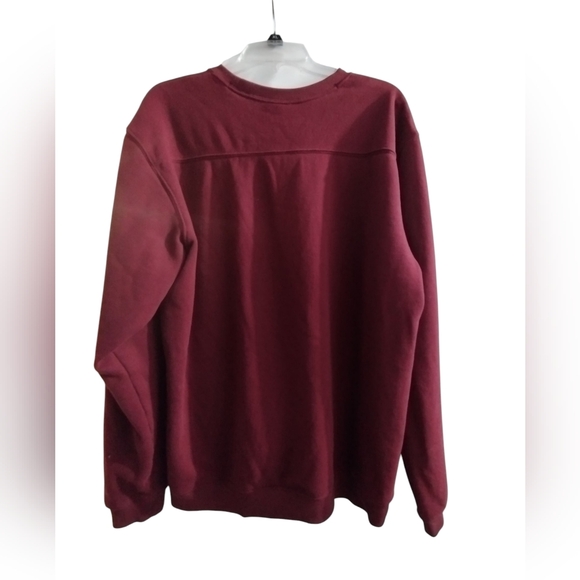 Like New! Sooooo SOFT Columbia Men's Maroon Pullover Sweatshirt XL - Picture 2 of 6